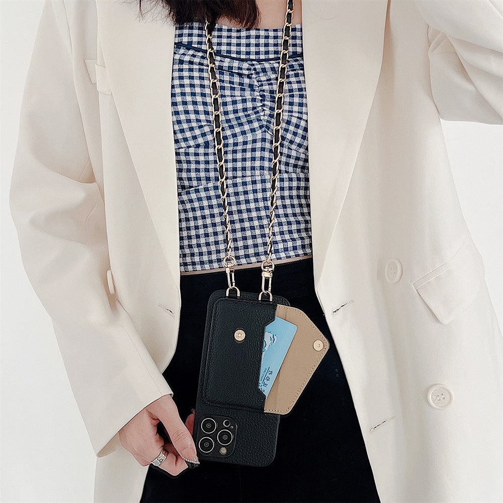 Funkcionális iPhone Tok Pénztárral - Celeste