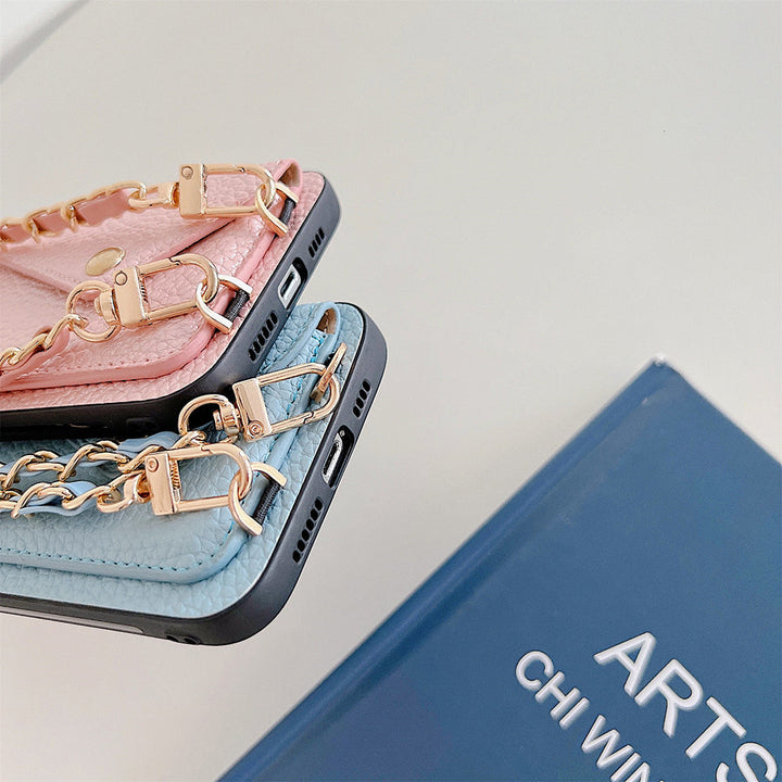 Funkcionális iPhone Tok Pénztárral - Celeste