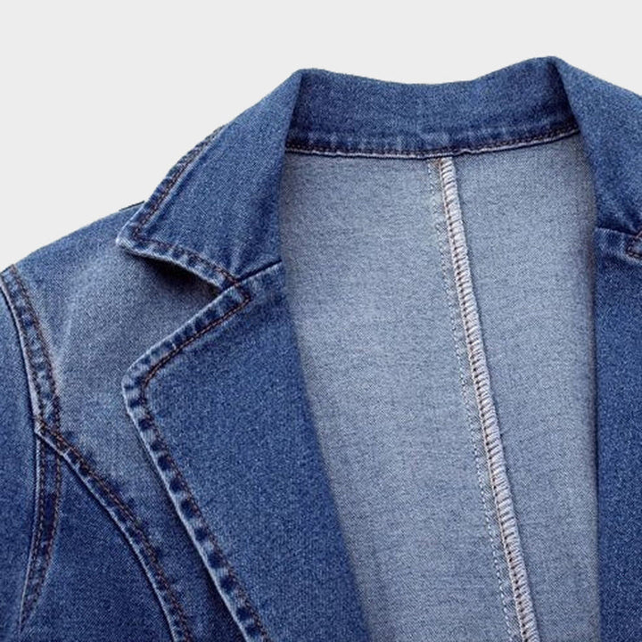Női farmer blézer elegáns szabással – Nora