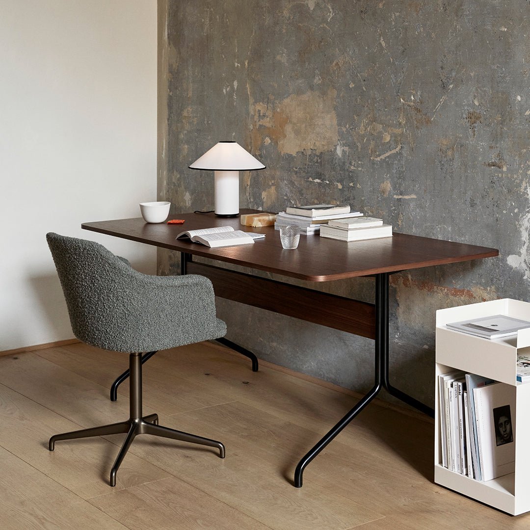 Asztali lámpa szövet árnyékkal – Lunara