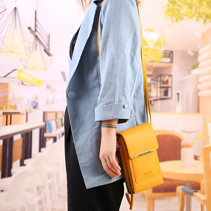 Trendi Bőr Anti-Sejteket Nők Válltáska - SecureStyle