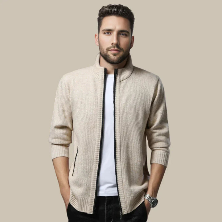 Casual mellény cipzárral - Blake
