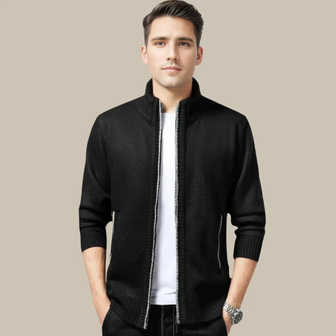 Casual mellény cipzárral - Blake