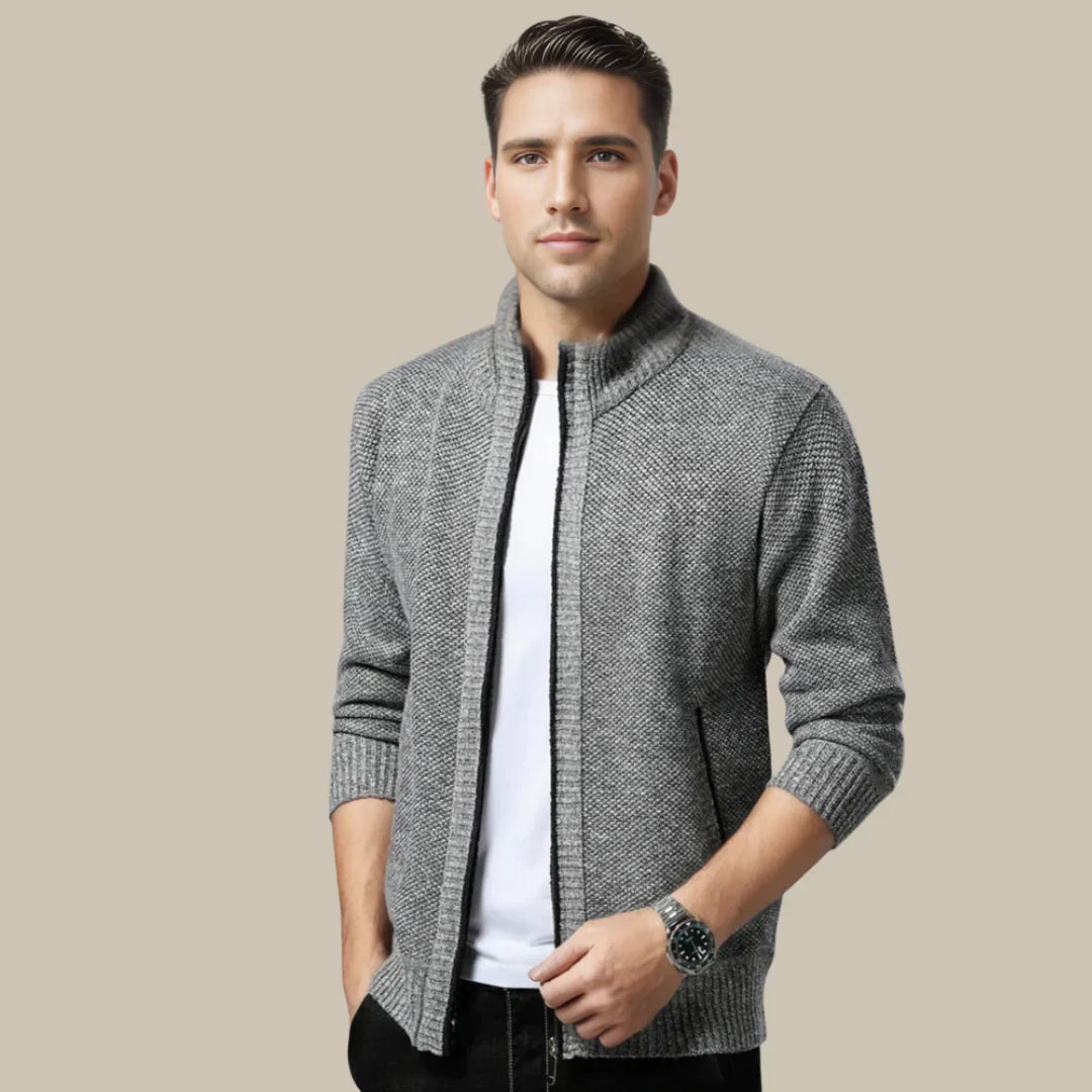 Casual mellény cipzárral - Blake