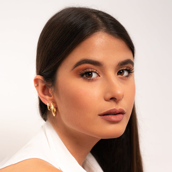 Félgömb alakú fülbevalók - Elodie