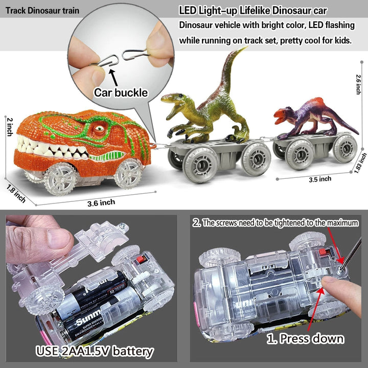 Vonatpálya Játékcsomag – DinoTrack