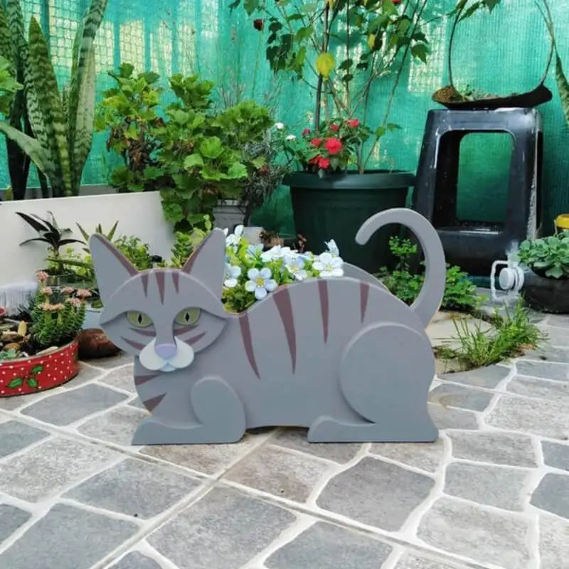Macskakalapú Kertészeti Cserép - KittyKraft