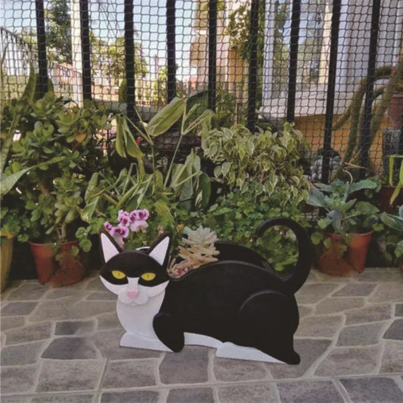 Macskakalapú Kertészeti Cserép - KittyKraft