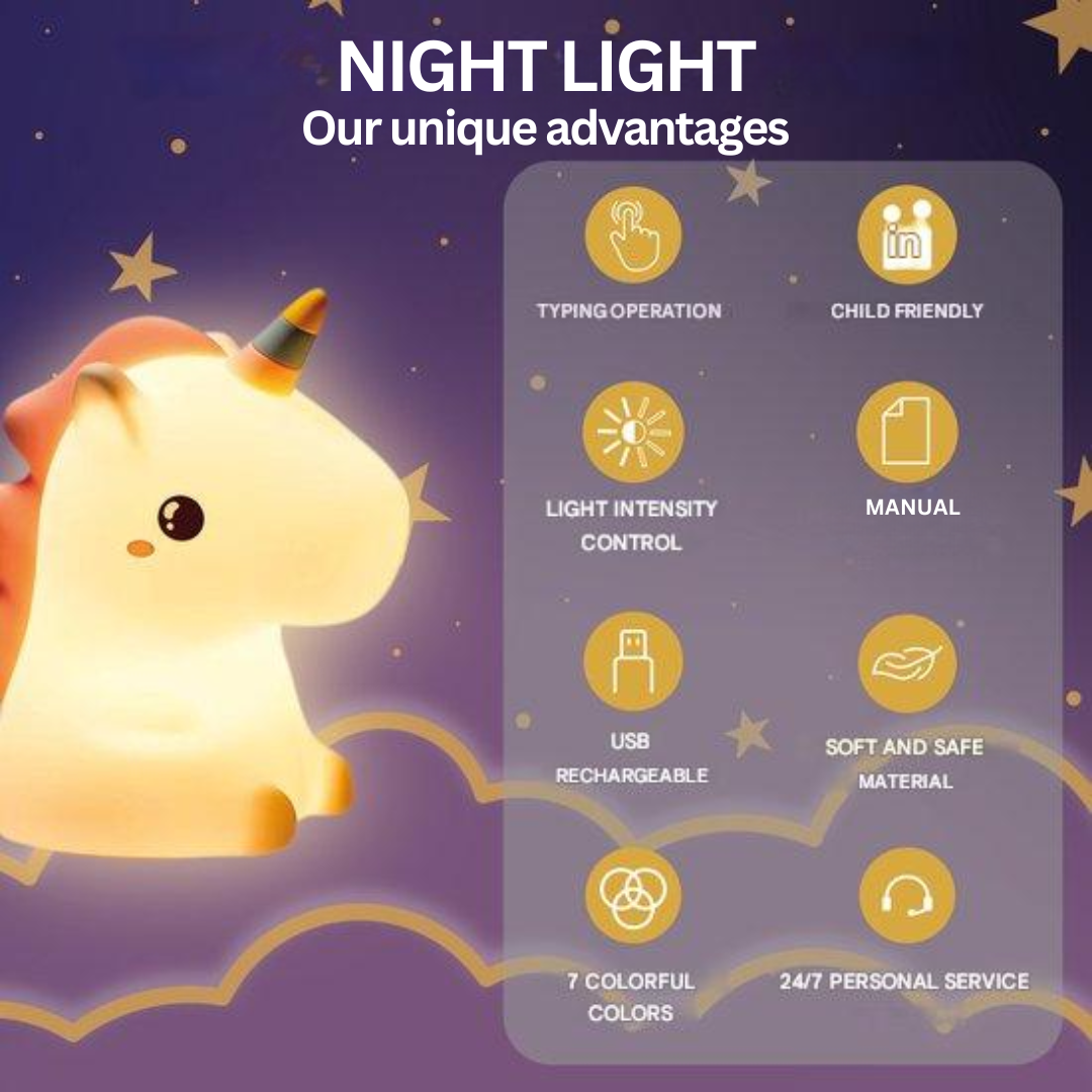 Egyedi Éjjeli Fény - DreamCrest