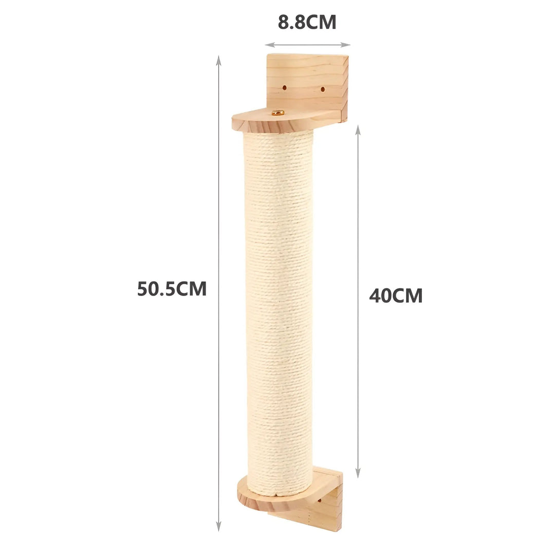 Falankmászó fal macskáknak kaparófával - ClimbPaws