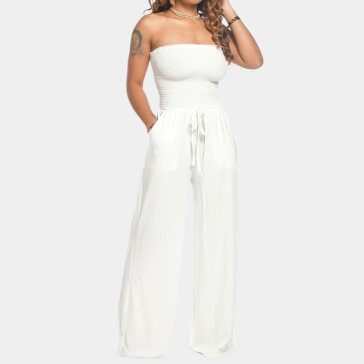 Bandeau Jumpsuit Nőknek - Livia