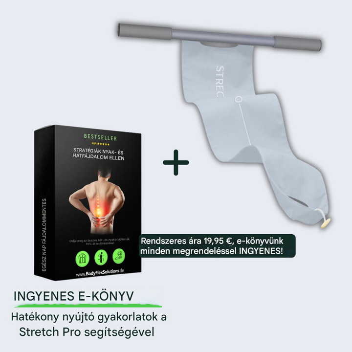Rugalmas edzőszalag fogantyúkkal és lábhurokkal - FlexiStretch Trainer