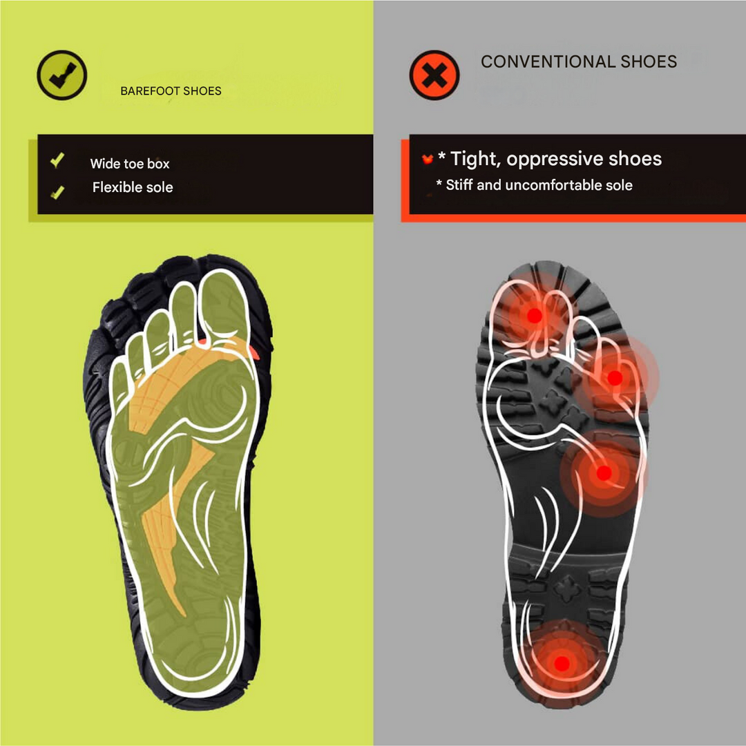 Rugalmas Barefoot Sneaker - Finn