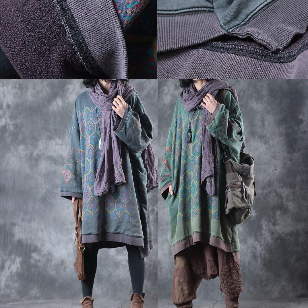 Túlméretes Midi Ruha O-nyakkal - Ameline