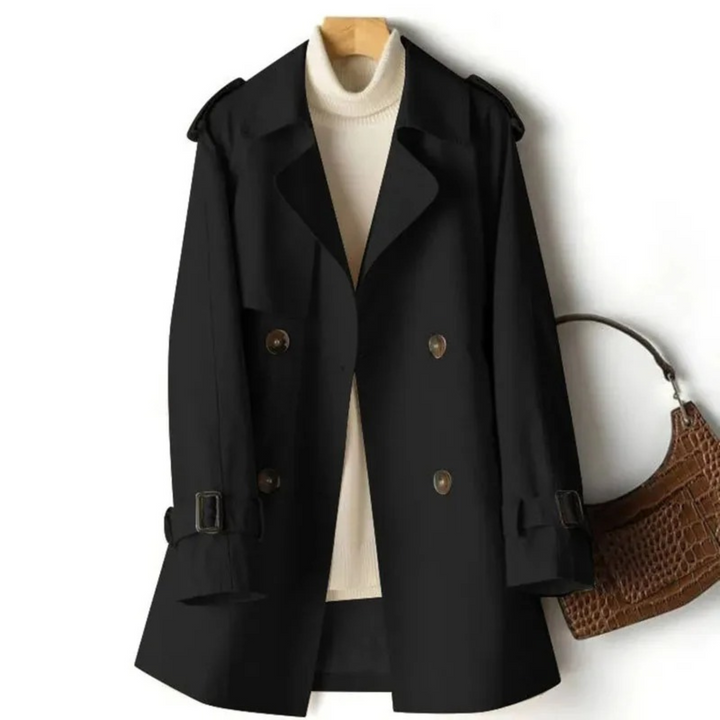 Trendi Hosszú Női Trenchcoat - Mila