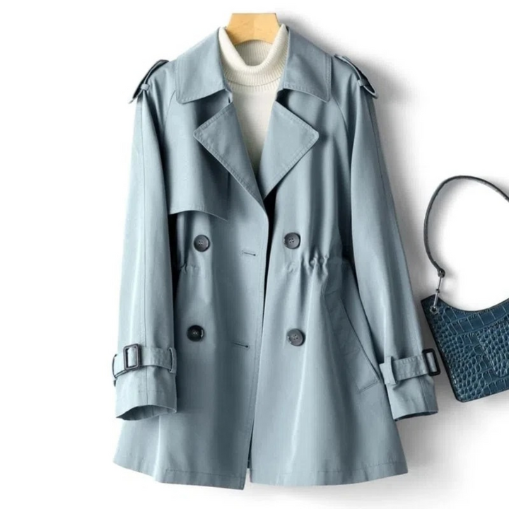 Trendi Hosszú Női Trenchcoat - Mila