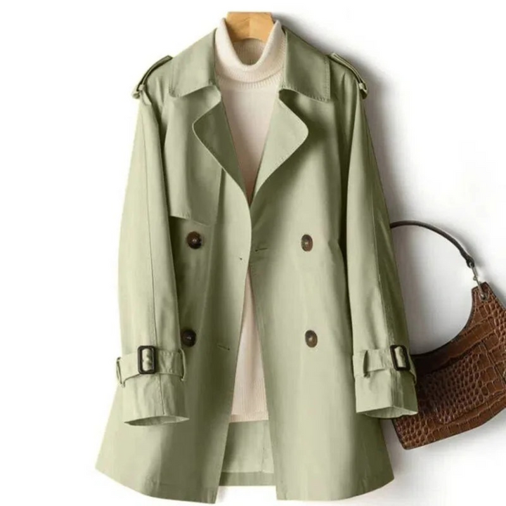Trendi Hosszú Női Trenchcoat - Mila