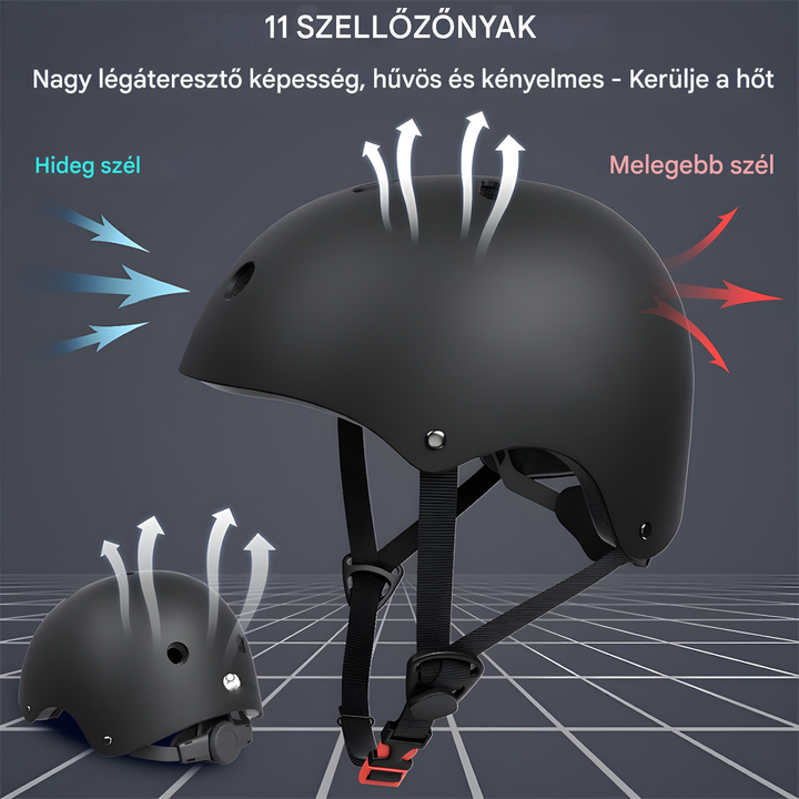 Kényelmes Kerékpáros Sisak - SafeRide Kerékpáros Sisak