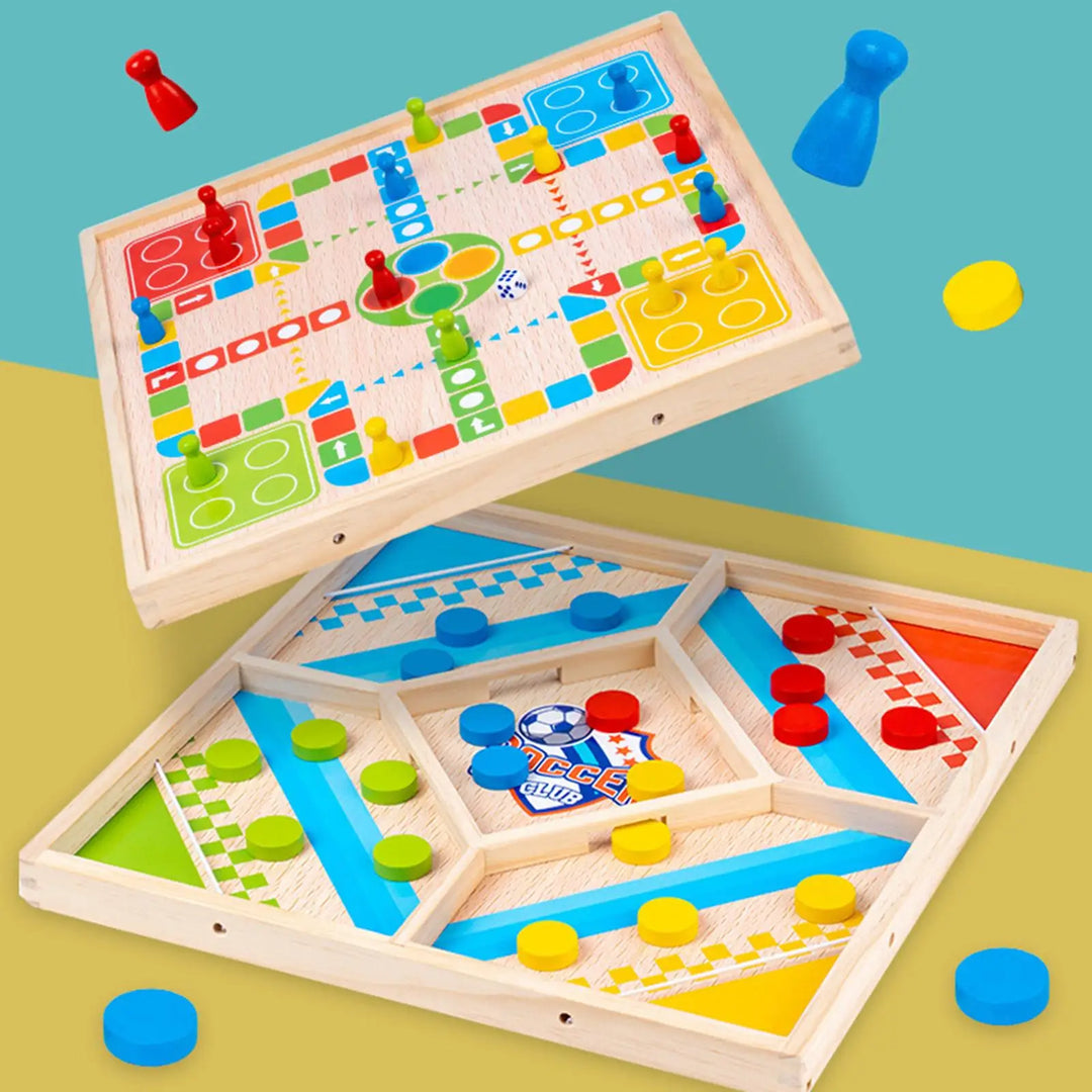 2 az 1-ben Oktatási Társasjáték - Double Fun Games