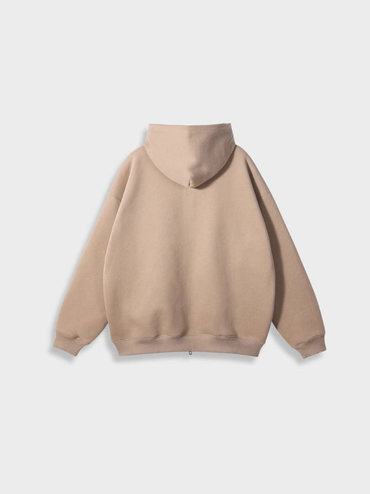 Oversized mellény cipzárral - Ava