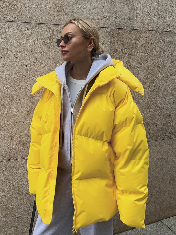 Kényelmes Női Téli Kabát - Aurora Luxe