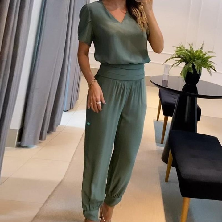 Stílusos Nyomtatott Jumpsuit - Nova