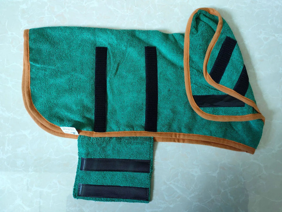 Kényelmes kutyás fürdőköpeny - Finn