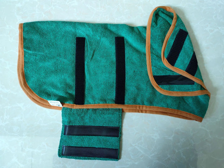 Kényelmes kutyás fürdőköpeny - Finn