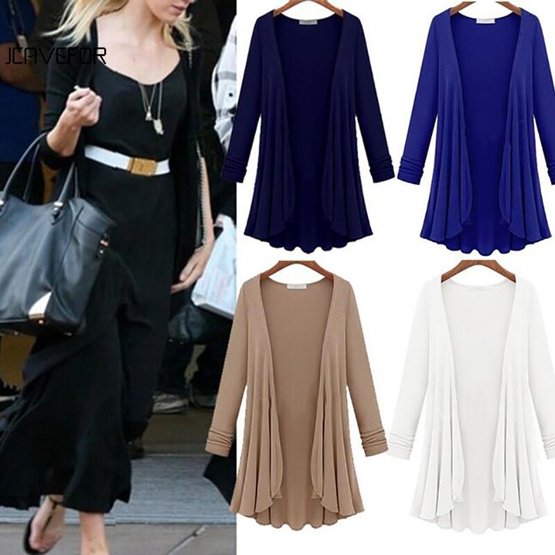 Női kardigán fodrokkal – Őszi varázslat Elena