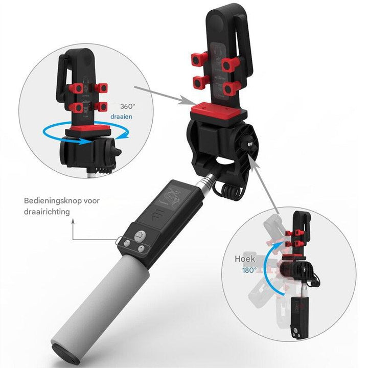 Bluetooth Szelfi Bot lehetőséggel 360°-os Forgással – SpinShot