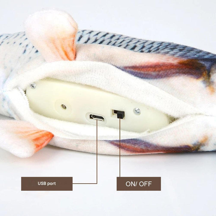 Interaktív Játékhal a Kutya számára - FlippyFish