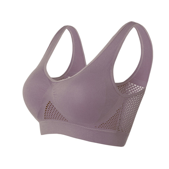 Légáteresztő hálós sportmelltartó – Sofia