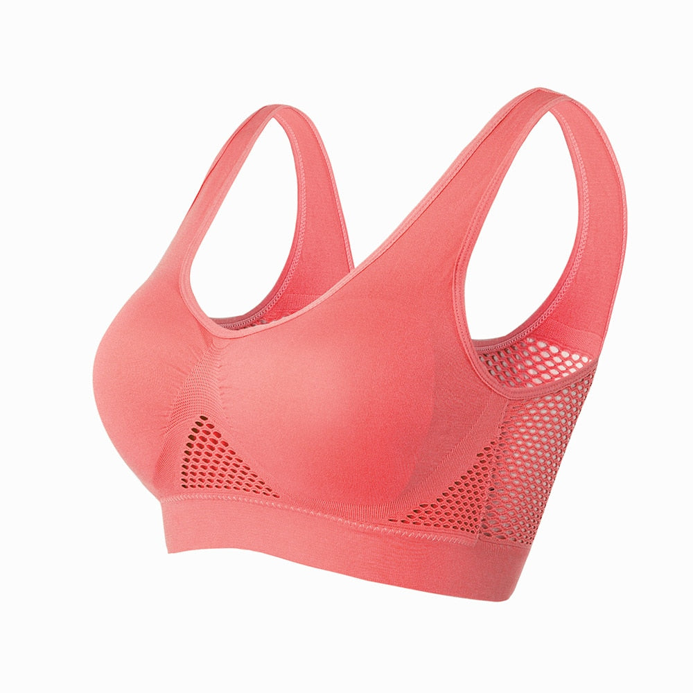 Légáteresztő hálós sportmelltartó – Sofia
