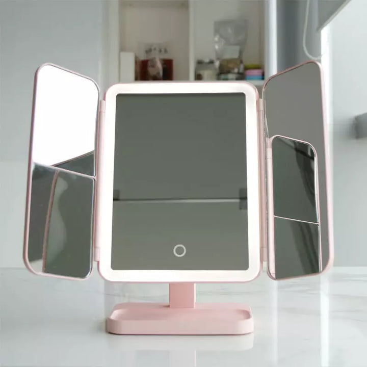 LED Make-up Tükör Háromszoros Megvilágítással - Clara
