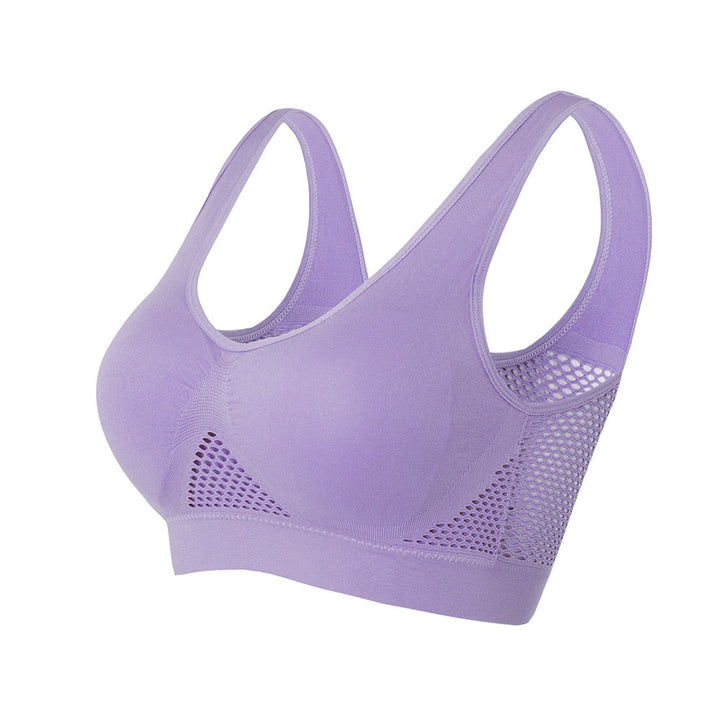 Légáteresztő hálós sportmelltartó – Sofia