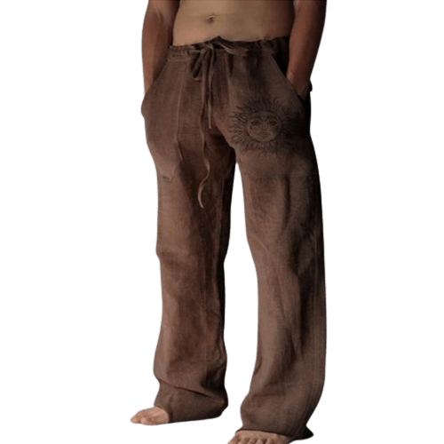 Könnyű és kényelmes férfi nyári vászon nadrág – Nilo