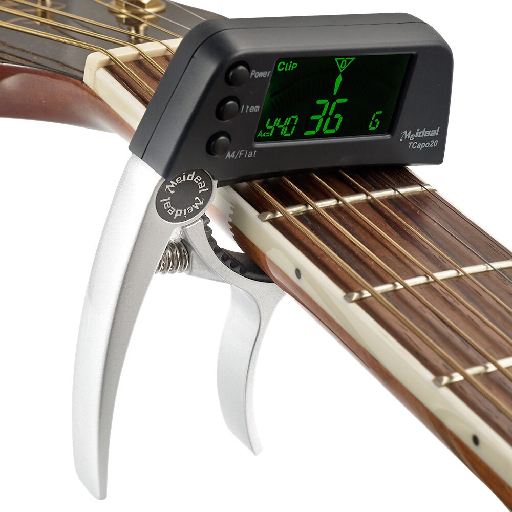 2 az 1-ben Gitár Capo & Tuner – TuneGrip