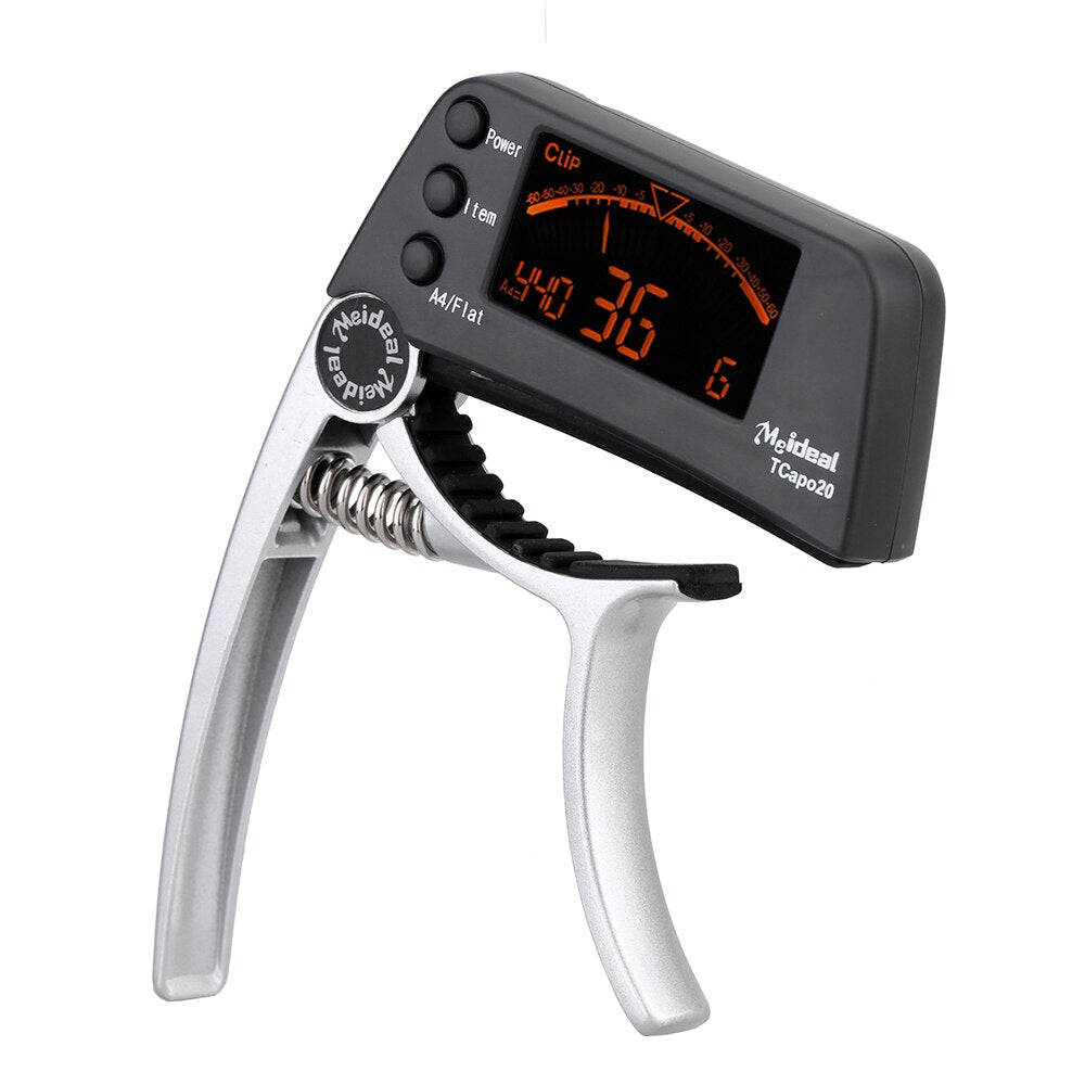 2 az 1-ben Gitár Capo & Tuner – TuneGrip