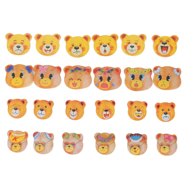 Fából készült kirakós játék - DressUp Max