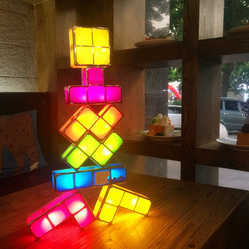 Moduláris Tetris Lámpa - LumiBlocks