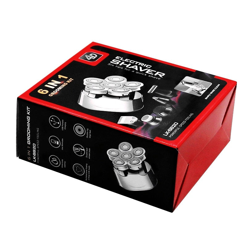 6-in-1 Elektromos Borotva – TitanEdge