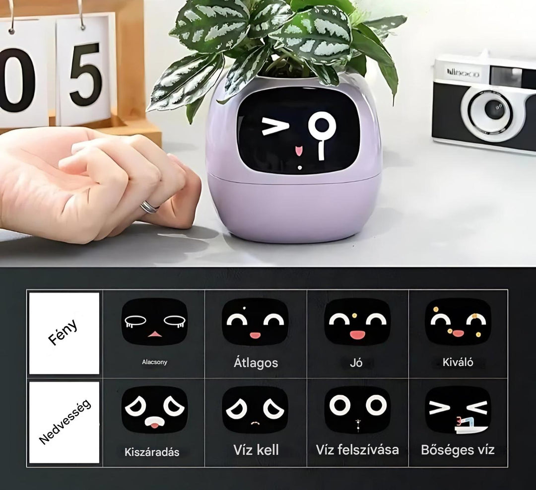 Automatikus okos virágcserép - GreenBuddy SmartPot