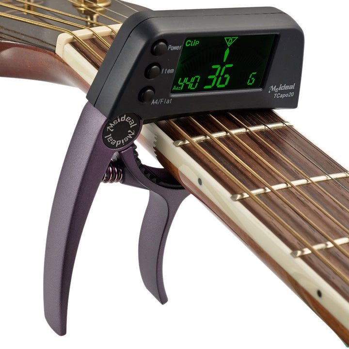 2 az 1-ben Gitár Capo & Tuner – TuneGrip