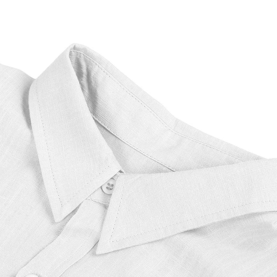 Kényelmes és stílusos lélegző férfi póló gombos kivágással – Narek