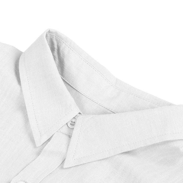 Kényelmes és stílusos lélegző férfi póló gombos kivágással – Narek