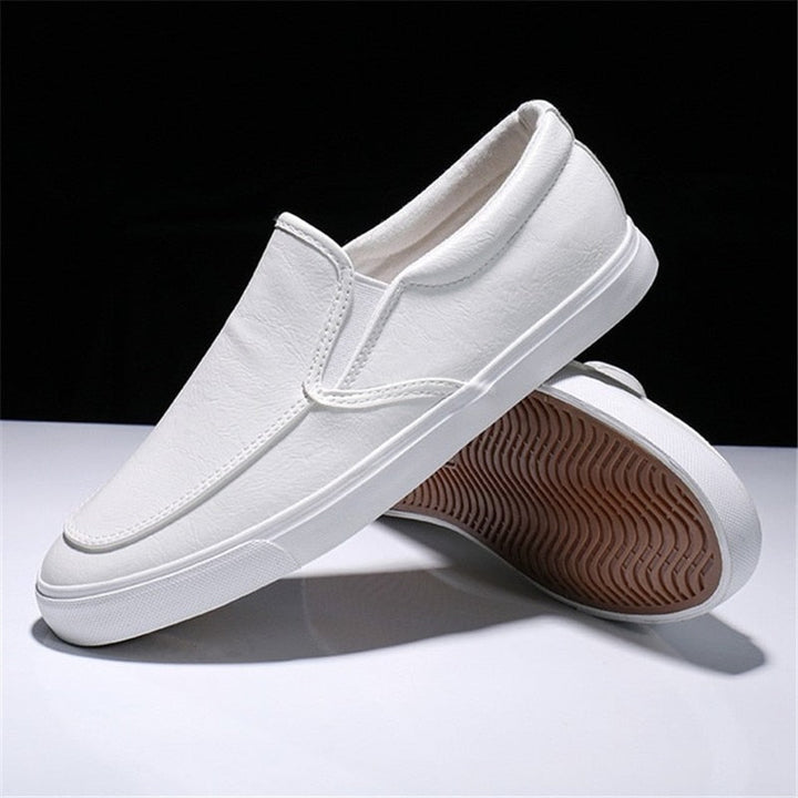 Férfi slip-on bőr sportcipő – Jonas