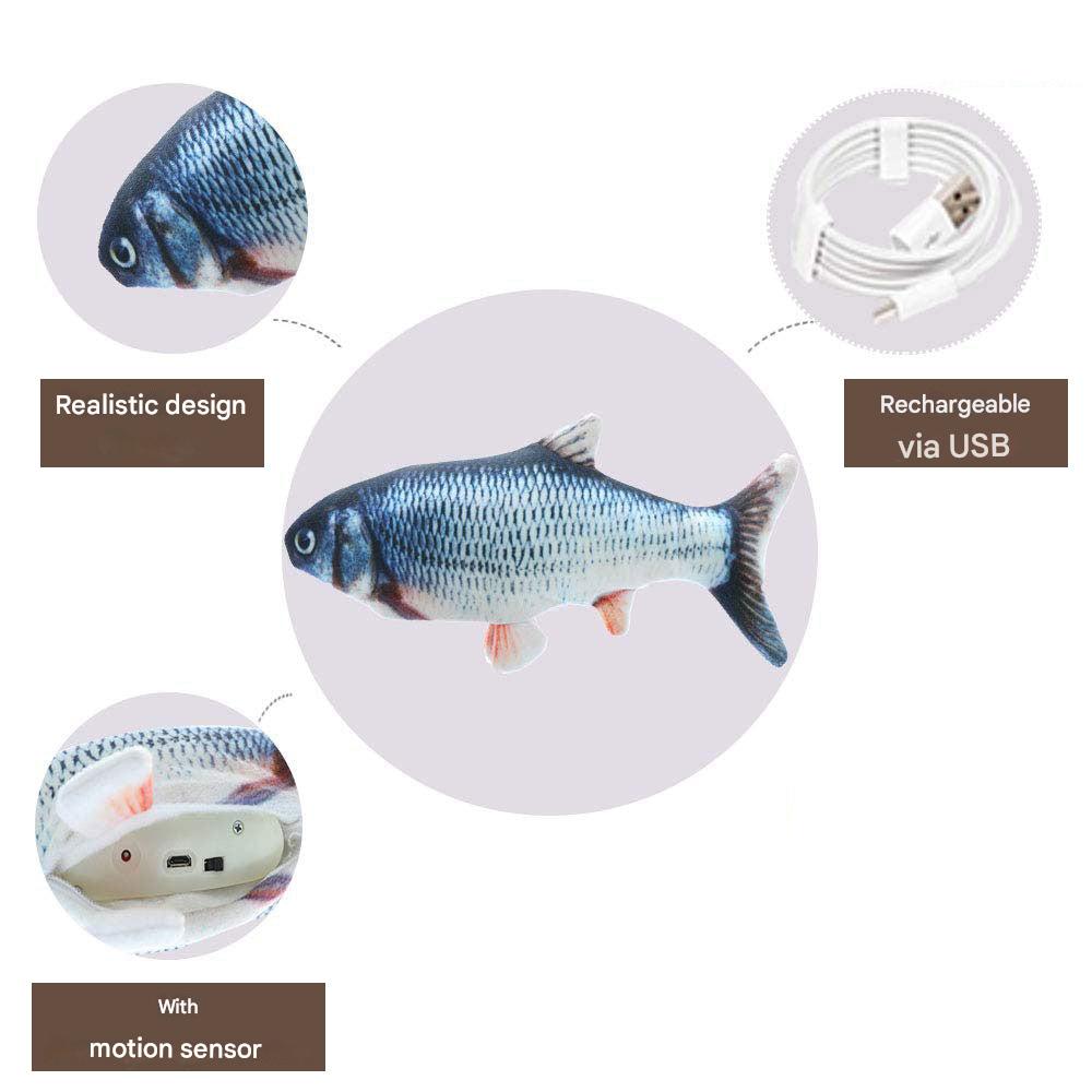 Interaktív Játékhal a Kutya számára - FlippyFish