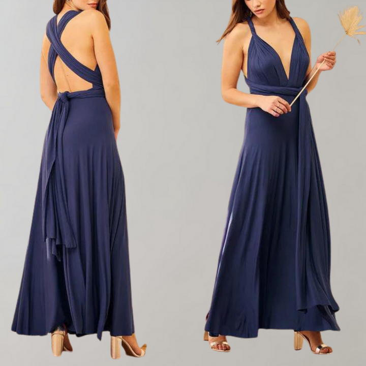 Tia - Elegáns Wrap Ruha Nőknek