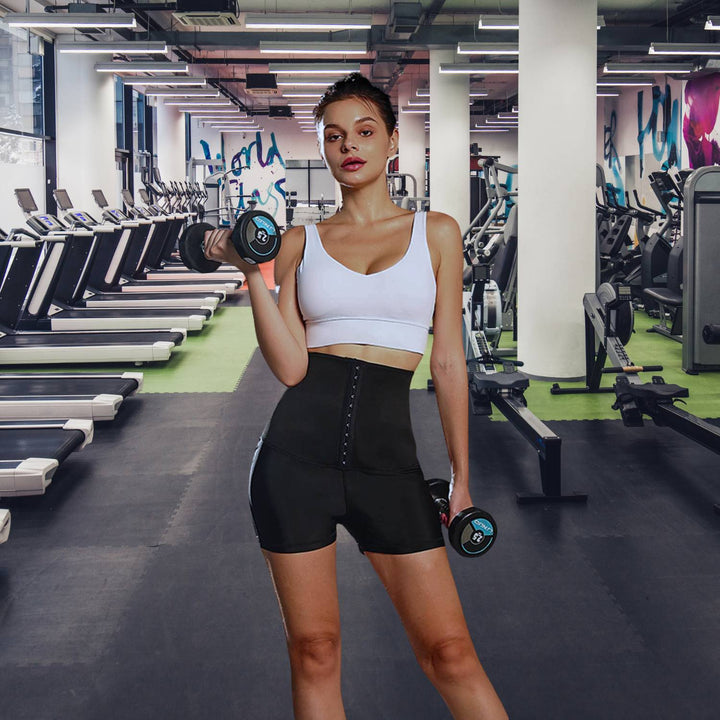 Magas derékú szauna izzadság nadrág derékformálóval - SweatSculpt