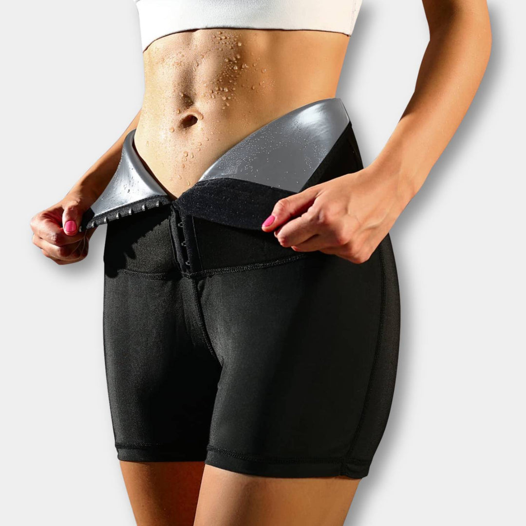 Magas derékú szauna izzadság nadrág derékformálóval - SweatSculpt